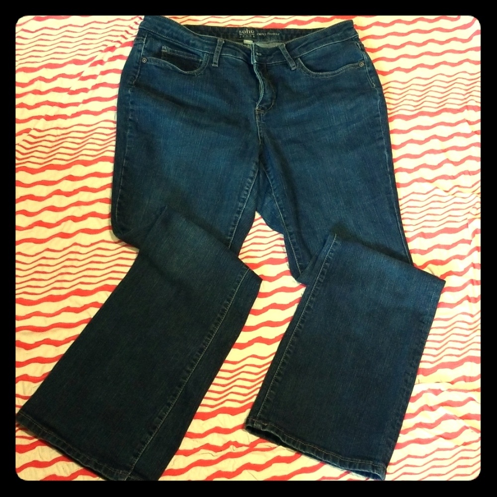 Ladie's Size 14 NY&Co Soho dark denim Bootcut Jean
